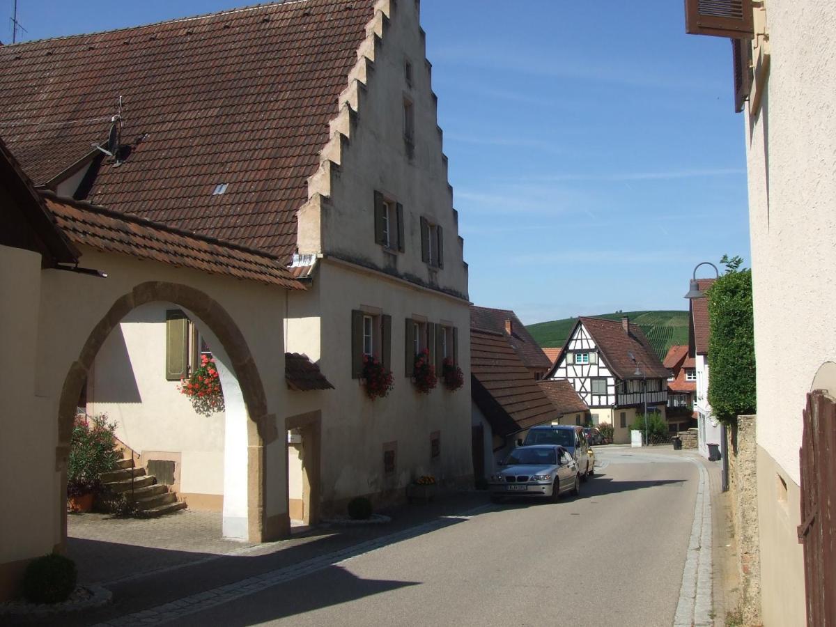 Ferienwohnung Toska Pfaffenweiler Buitenkant foto